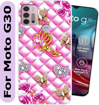 SmartGoldista Back Cover for Moto G30