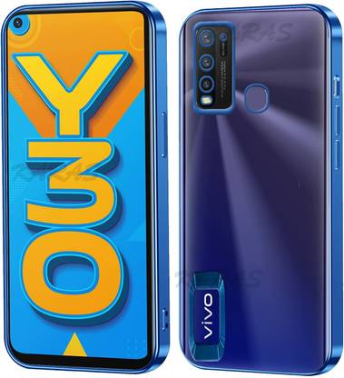 Vivo Y30, Vivo Y50 Electroplated Logo View| Slim Shockproof | Soft TPU Thermoplastic Polyurethane Back Cover