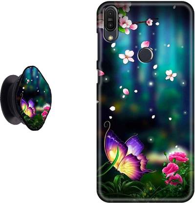 My Swag Back Cover for Asus Zenfone Max Pro M1(Multicolor, Cases with Holder)
