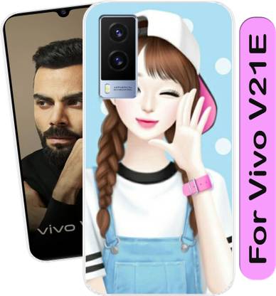 SmartGoldista Back Cover for Vivo V21e