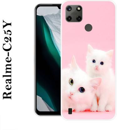 VITARO Realme C25Y Silicon Back Cover