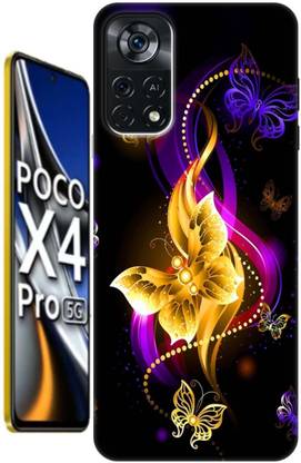 BHOR Back Cover for Poco X4 Pro 5G Back cover 3109