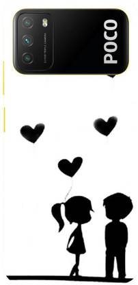 SPBR Poco M3 Plastic Back Cover