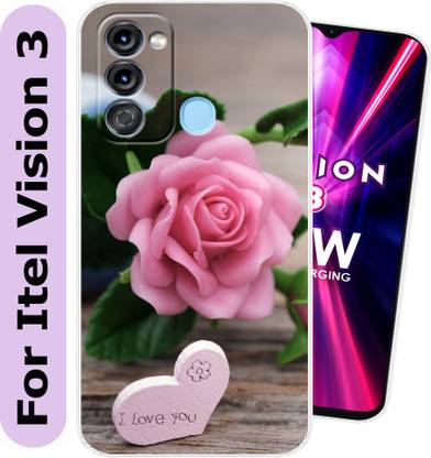 SmartGoldista Back Cover for Itel Vision 3