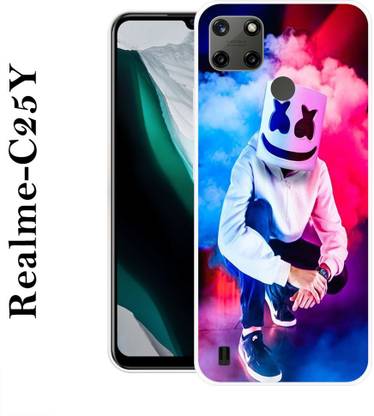 Realme C25Y Silicon Back Cover