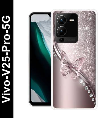 Zaplab Back Cover for Vivo V25 Pro 5G, V2158, beautiful butterfly designer back cover