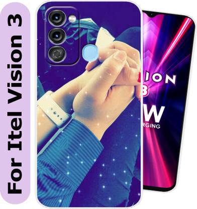 SmartGoldista Back Cover for Itel Vision 3
