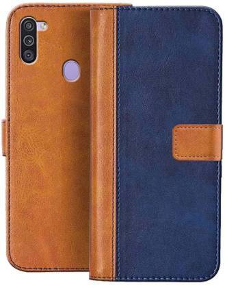 Trending Today Wallet Case Cover for Samsung Galaxy A11 | Premium Exclusive Business Series Flip Back Cover