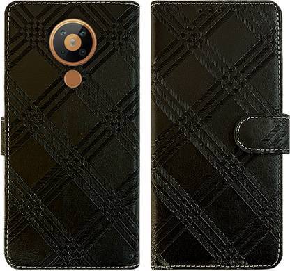 HANIRY Back Cover for Nokia 5.3 flip cover | TA-1234 flip cover | Black