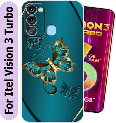 SmartGoldista Back Cover for Itel Vision 3 Turbo