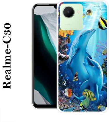 LOVETHINK Realme C30 Silicon Back Cover