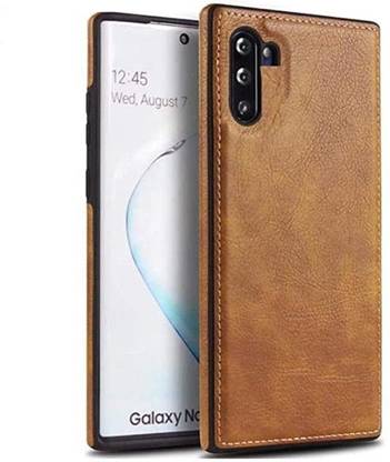 MobileMantra Back Cover for Samsung Galaxy Note 10 Plus, Premium Leather Case
