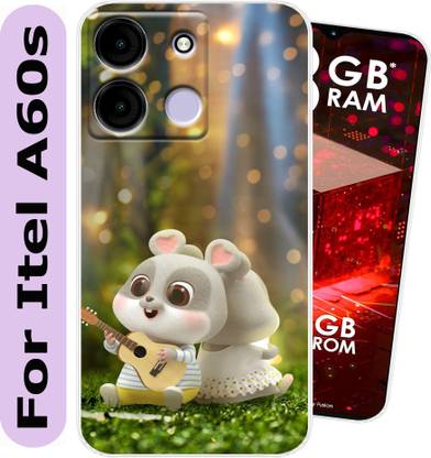 SmartGoldista Back Cover for Itel A60s