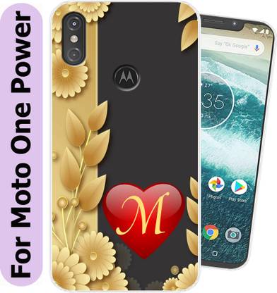 SmartGoldista Back Cover for Motorola Moto One Power