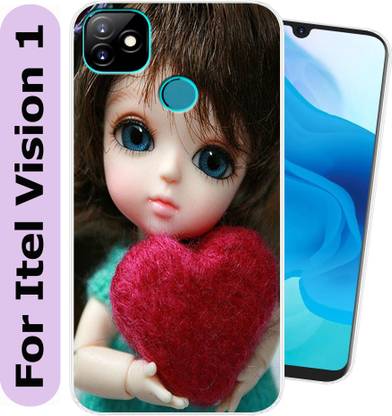 SmartGoldista Back Cover for Itel Vision 1