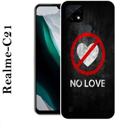 LOVETHINK Realme C21 Silicon Back Cover