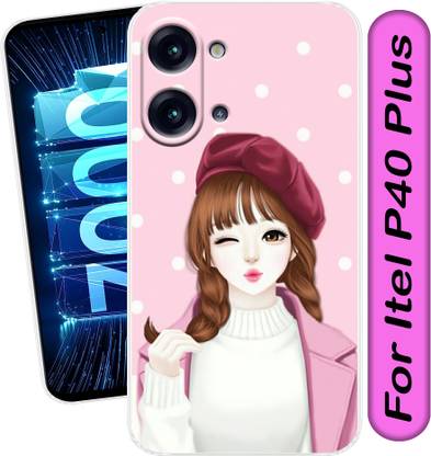 CaseZill Back Cover for Itel P40 Plus