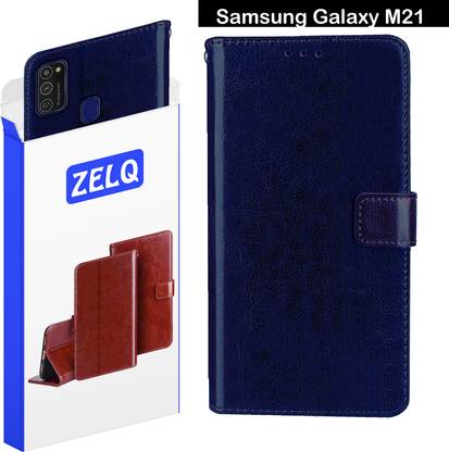 Zelq Flip Cover for Samsung Galaxy M21