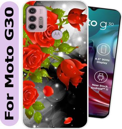 SmartGoldista Back Cover for Moto G30