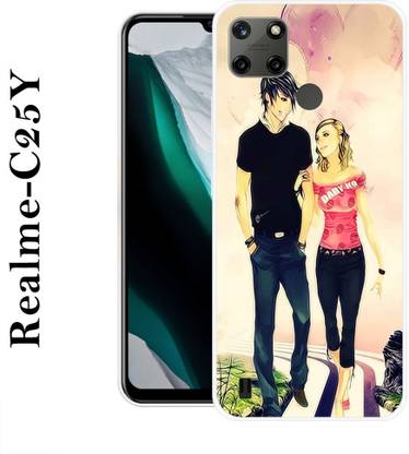 Realme C25Y Silicon Back Cover