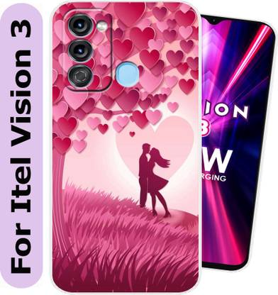 SmartGoldista Back Cover for Itel Vision 3
