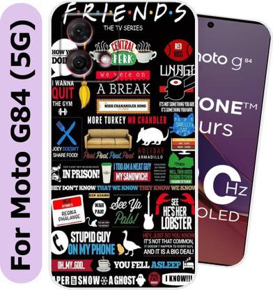 SmartGoldista Back Cover for Moto G84 5G