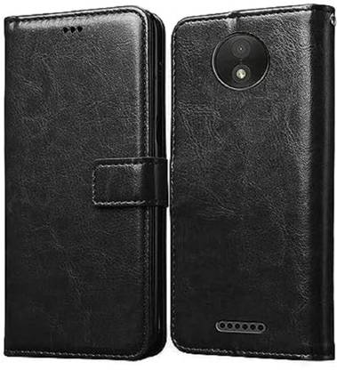 Coverage Flip Cover for Motorola Moto C Plus