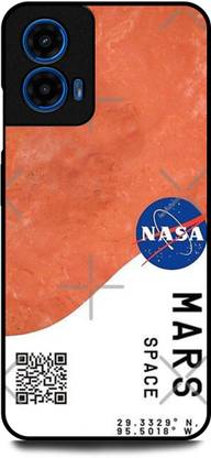 WallCraft Back Cover for Motorola Edge 50 Fusion (MARS, BORADING PASS, STICKER, FLIGHT TICKET