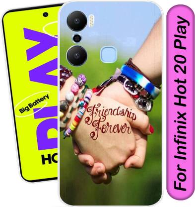 SmartGoldista Back Cover for Infinix Hot 20 Play