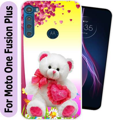 SmartGoldista Back Cover for Moto One Fusion Plus
