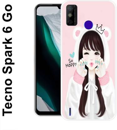 कुड़ी बैक कवर Tecno Spark 6 Go के लिए