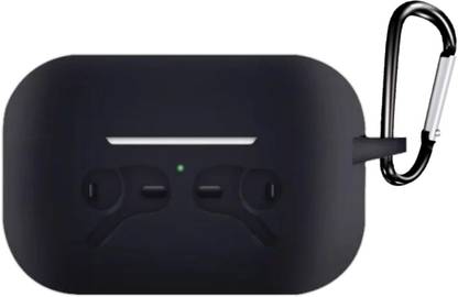 DaUNik Front & Back Case for Apple AirPods Pro , (Black) Case With Clip Case Cover| [NO BLUETOOTH, Only Cover]