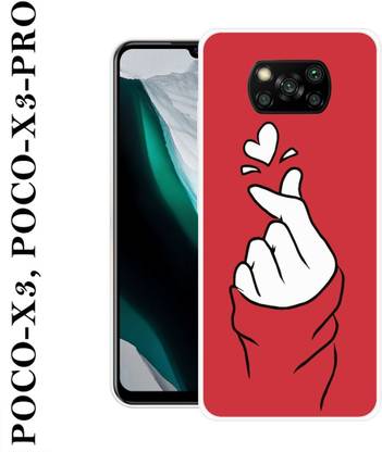 INDIALAND Poco X3 Silicon Back Cover
