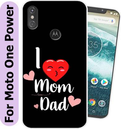 SmartGoldista Back Cover for Motorola Moto One Power