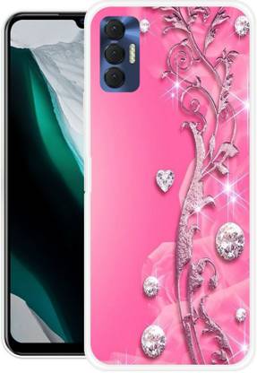 INDIALAND Back Cover for Tecno Spark 8P, Tecno Spark 9T