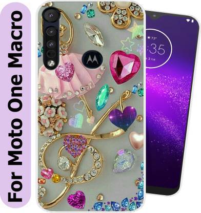 SmartGoldista Back Cover for Moto One Macro