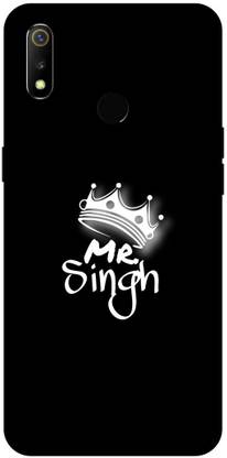 Rockyard Back Cover for realme 3, RMX1825 MR, SINGH, SARDAR, JI, TEXTURE, ART