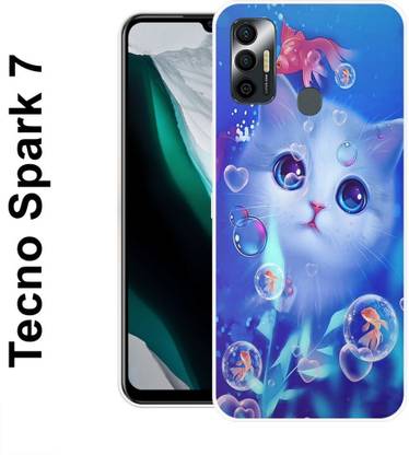 Tecno Spark 7, Tecno Spark 7T Silicon Back Cover