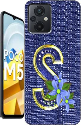 Auqueno Back Cover for Poco M5 4G Back cover 3123