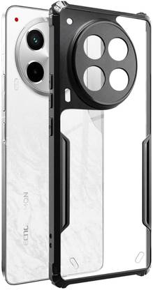 Bodoma Front & Back Case for Tecno Camon 30, Tecno Camon 30 5G black/transparent