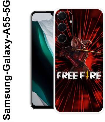 Covertrust Back Cover for Samsung Galaxy A55 5G, Free, Fire, Player, Game, Fun ,004