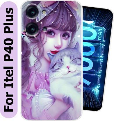 Coolcase Back Cover for Itel P40 Plus