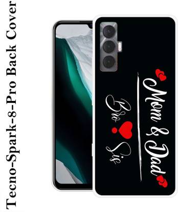 SHIVKUDI Tecno Spark 8 Pro Silicon Back Cover