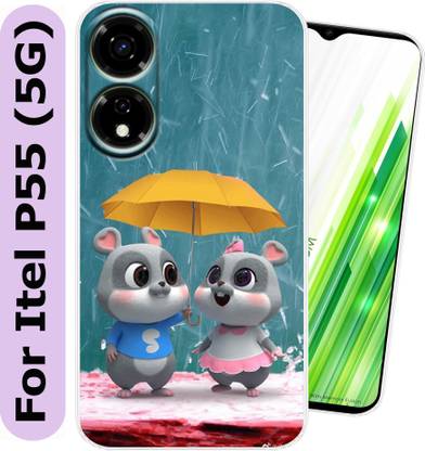 SmartGoldista Back Cover for Itel P55 5G
