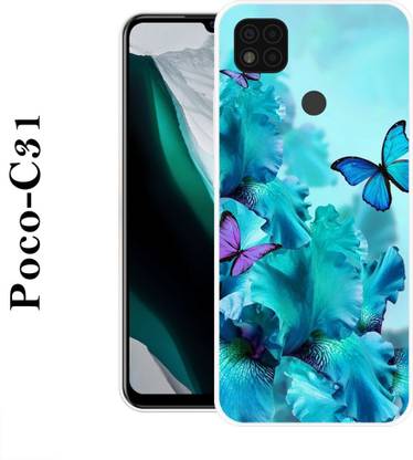 INDIALAND Poco C31 Silicon Back Cover