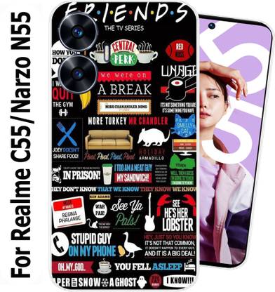Unitrend Back Cover for Realme C55