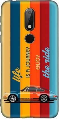 NOKIA 6.1 PLUS Rubber, Silicon Back Cover