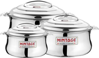Mintage Dolphin casseroles set of 3 (1500ml,2200ml,2700 ml) Cookware Set