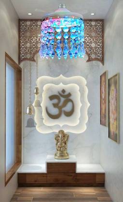 BMP BMP RGB LED TEMPLE JHOOMER FOR HOME USE Chandelier Ceiling Lamp