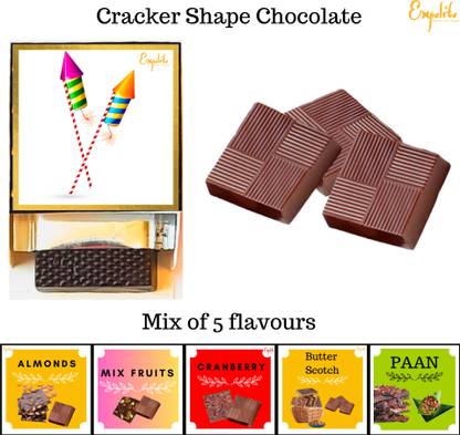Expelite Diwali Crackers Chocolate - Rocket Bomb Bars